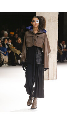 Yohji Yamamoto Fall 2018 Ready-to-Wear , Ёдзи Ямамото осень зима 2018 , Fashion show , неделя моды в Париже , PFW , Mainstyles